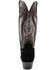 Image #5 - Ferrini Women's Roughrider Western Boots - Snip Toe, Black, hi-res
