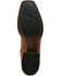Image #5 - Ariat Men's Bodie Suede Western Boots - Square Toe, Chestnut, hi-res