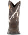 Image #5 - Rocky Boys' Ride FLX Waterproof Western Work Boots - Soft Toe, Brown, hi-res
