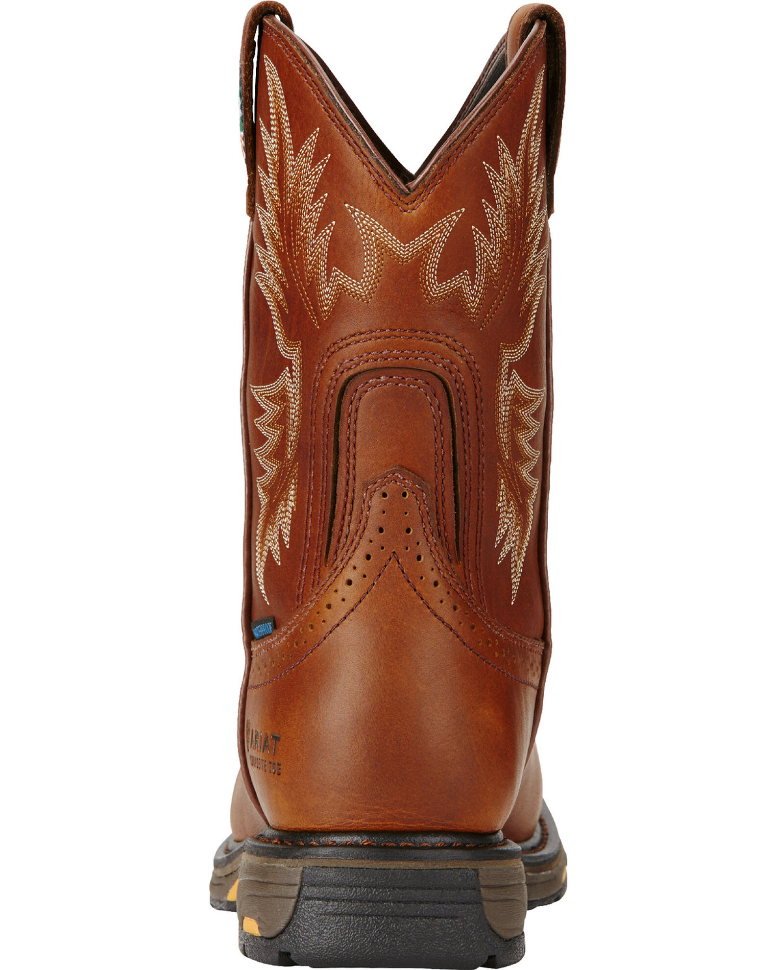 Ariat Men s WorkHog CSA H2O Composite Toe Boot Dark Copper EE 9