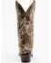 Image #5 - Shyanne Women's Lasy Floral Embroidered Western Boots - Snip Toe, Brown, hi-res