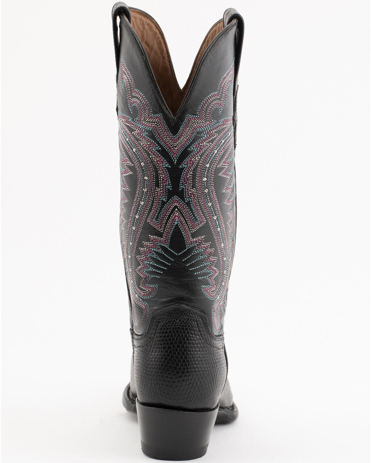 Image #3 - Ferrini Women's Lizard Western Boots - Snip Toe, , hi-res
