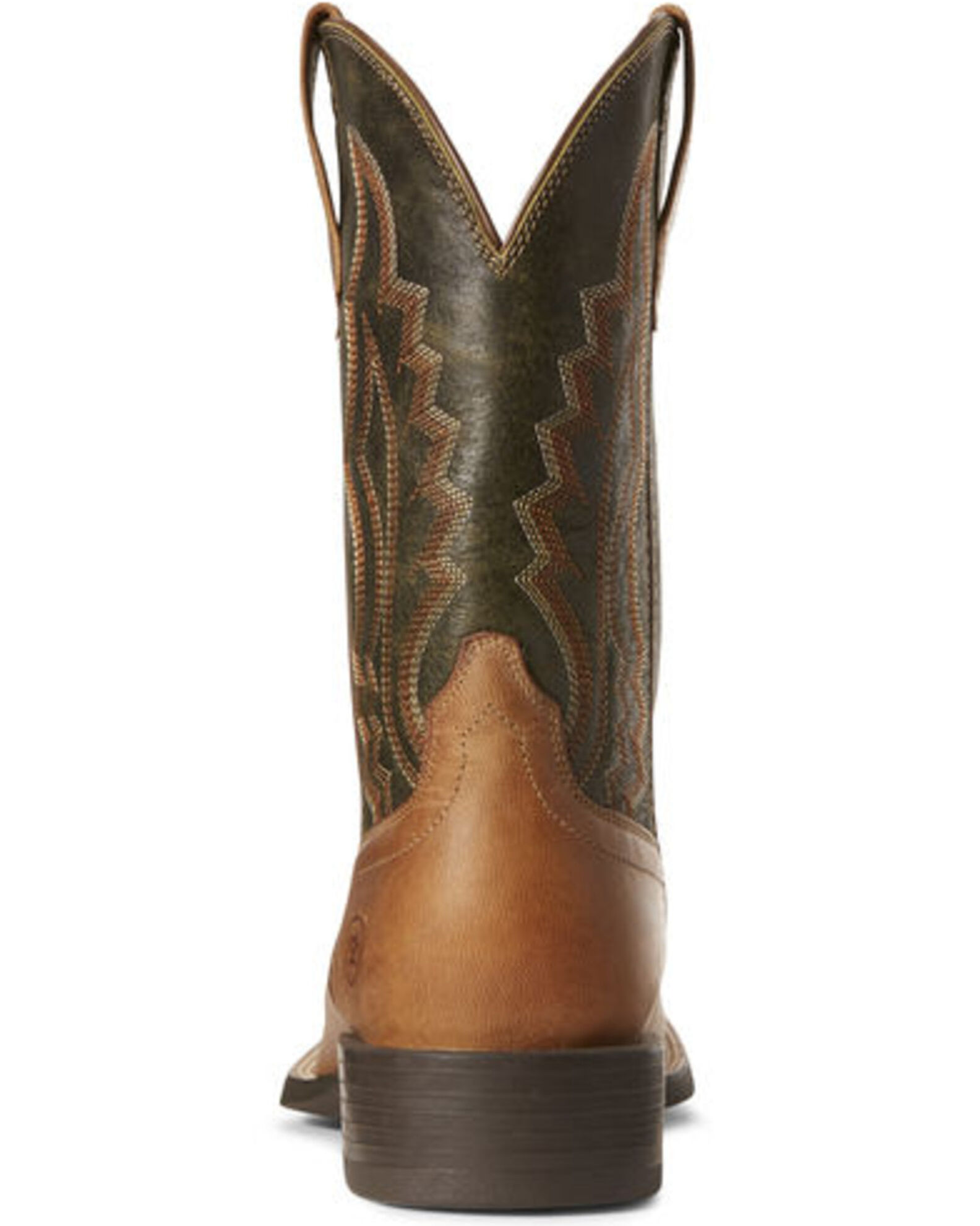 Image #5 - Ariat Men's Sport Riggin Western Performance Boots - Broad Square Toe, Brown, hi-res