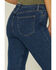 Image #3 - Just Black Denim Dark Wash Kick Flare Jeans, Dark Wash, hi-res