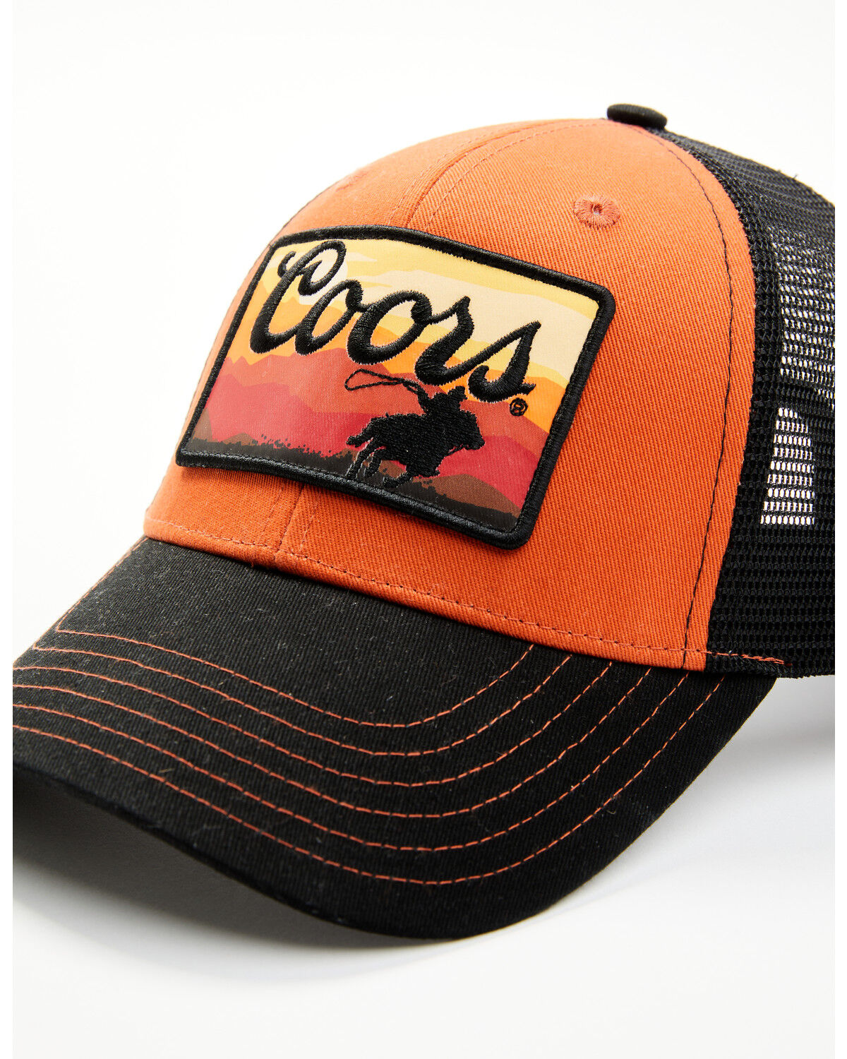 Image #2 - Coors Men's Logo Western Sky Ball Cap, Rust Copper, hi-res