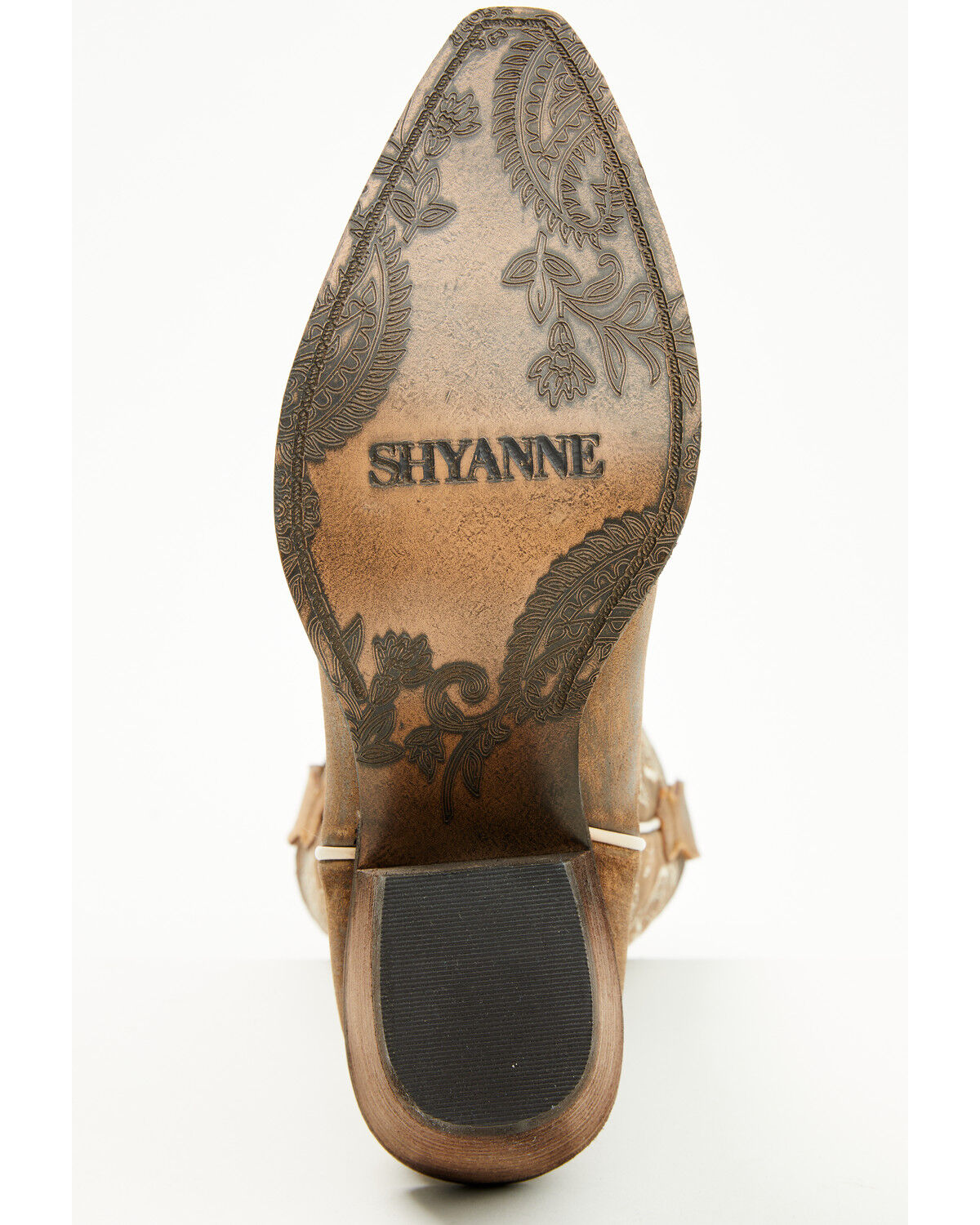Image #7 - Shyanne Women's Toba Western Boots - Snip Toe, Brown, hi-res