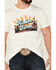 Image #3 - Dale Brisby Men's Rodeo Graphic Off-White Short Sleeve T-Shirt, Cream, hi-res