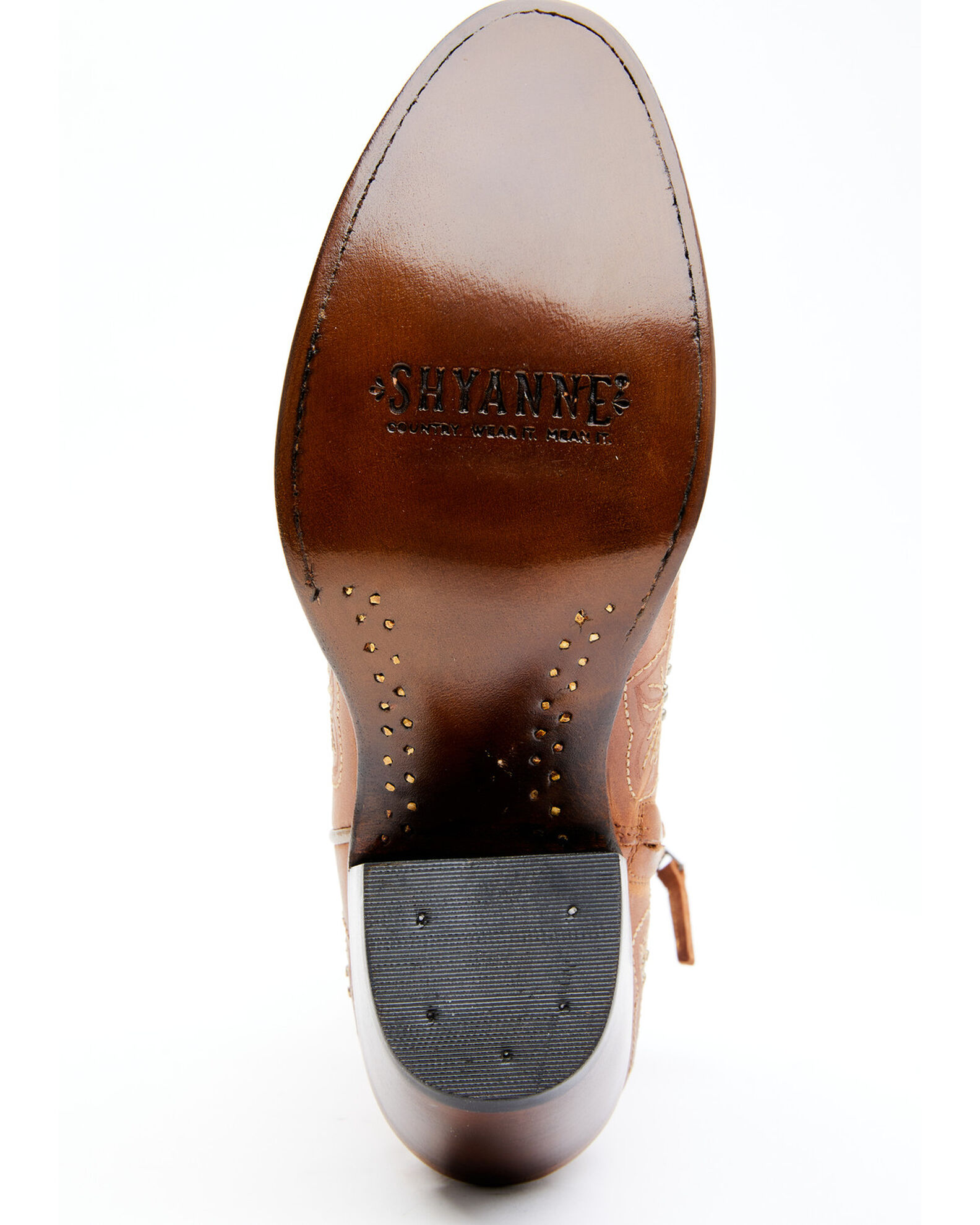 Image #7 - Shyanne Women's Lily Fashion Booties - Round Toe, Cognac, hi-res
