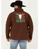 Image #4 - Cowboy Hardware Men's Viva Mexico Skull Softshell Jacket, Rust Copper, hi-res