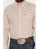 Image #3 - Ariat Men's Greely Medallion Print Long Sleeve Button-Down Western Shirt, Off White, hi-res