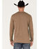 Cody James Men's Stay Free Logo Graphic Long Sleeve T-Shirt, Brown, hi-res