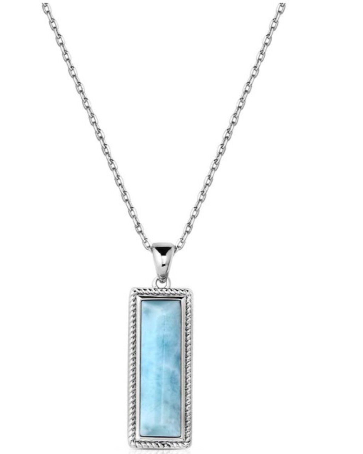 Image #1 - Montana Silversmiths Women's Peace and Serenity Necklace, Silver, hi-res