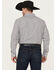 Image #4 - Cody James Black 1978® Men's Condor Striped Print Long Sleeve Button-Down Western Shirt, Black, hi-res