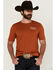 Image #2 - Pendleton Men's Boot Barn Exclusive Chief Joseph Logo Short Sleeve Graphic T-Shirt, Rust, hi-res