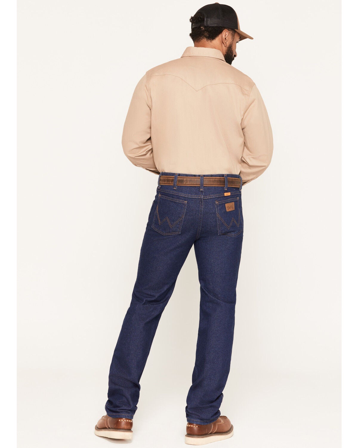 Image #3 - Wrangler Men's FR Slim Fit Straight Jeans, , hi-res
