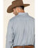 Cody James Core Men's Corpus Small Geo Print Long Sleeve Western Shirt , Medium Blue, hi-res