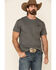 Cowboy Up Men's Open Range Short Sleeve Graphic T-Shirt, Grey, hi-res