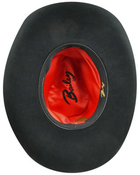 Image #4 - Bailey Elbridge 3X  Felt Cowboy Hat, Black, hi-res