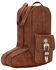 Image #5 - American West Zip-Around Antique Tan Leather Boot Bag, Antique Tan, hi-res
