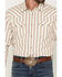 Image #3 - Cody James Men's Trigger Striped Print Long Sleeve Snap Western Shirt, Cream, hi-res