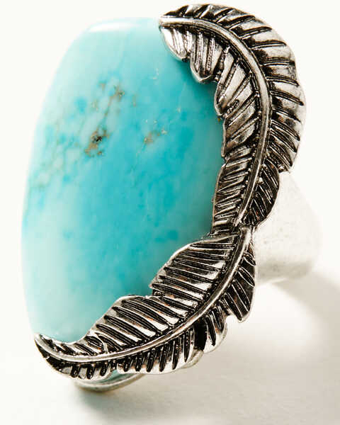Idyllwind Women's Fontaine Turquoise Statement Ring, Turquoise, hi-res