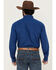 Image #4 - Roper Men's Amarillo Solid Long Sleeve Button-Down Western Shirt, Blue, hi-res