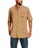 Ariat Men's Rebar Made Tough Vent Short Sleeve Work Shirt , Beige/khaki, hi-res