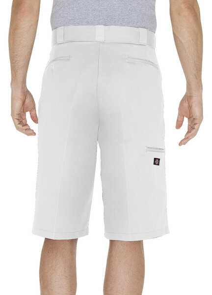 Image #2 - Dickies 13" Loose Fit Multi-Pocket Shorts, White, hi-res