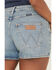 Image #4 - Wrangler Retro Women's Mae Medium Wash Mid Rise Denim Shorts, Medium Wash, hi-res