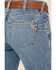 Image #2 - Ariat Women's Naz Medium Wash Perfect Rise Bootcut Stretch Denim Jeans, Medium Wash, hi-res