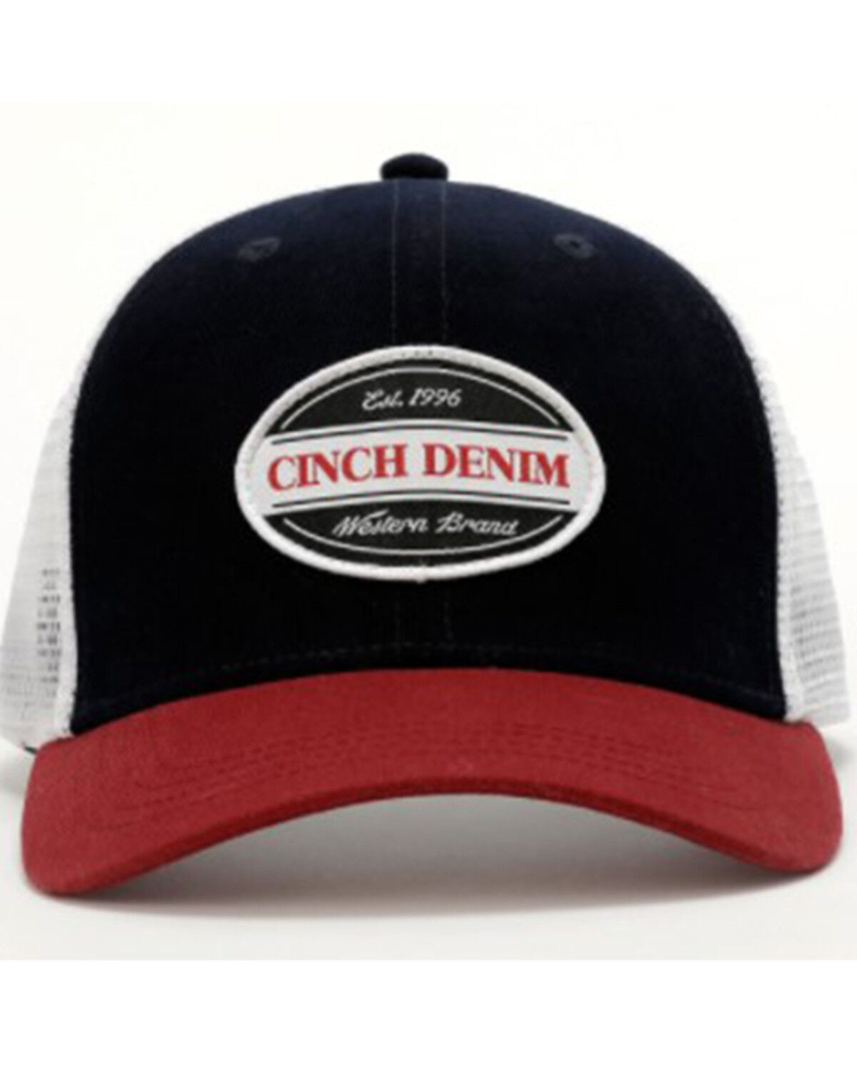 Image #3 - Cinch Men's Circle Logo Patch Ball Cap, Purple, hi-res