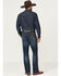 Image #3 - Wrangler Retro Men's Elwick Dark Wash Slim Bootcut Stretch Denim Jeans - Tall, Dark Wash, hi-res