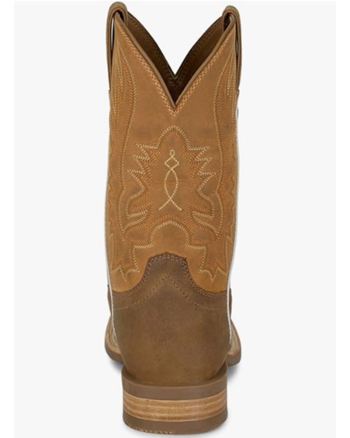 Image #5 - Justin Men's Rustle Performance Western Boots - Broad Square Toe, Rust Copper, hi-res