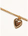 Image #5 - Shyanne Women's 5-Piece Flower Beaded Evil Eye Heart Bracelet Set, Gold, hi-res