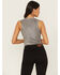 Image #4 - Revel Women's Silver Shimmer Tank, Silver, hi-res