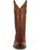 Image #4 - Ferrini Men's Stallion Western Boots - Square Toe, Cognac, hi-res