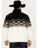 Image #4 - Powder River Outfitters by Panhandle Men's Southwestern Print Zip Pullover, Black, hi-res