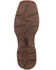 Image #7 - Durango Men's Rebel Mexico Flag Shaft Performance Western Boots - Broad Square Toe, Brown, hi-res