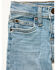 Image #4 - Wrangler Toddler Girls' Kelsey Light Wash Bootcut Stretch Denim Jeans, Light Wash, hi-res