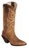 Image #1 - Crush by Durango Women's Jealousy Western Boots - Square Toe, Cognac, hi-res