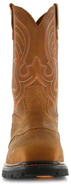 Image #7 - Cody James Men's Western Work Boots - Composite Toe, Brown, hi-res
