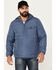 Image #1 - Brothers and Sons Men's Calhoun Anorak Insulated Hooded Jacket, Indigo, hi-res