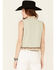 Image #4 - Double D Ranch Women's Song Of The West Suede Vest, Ivory, hi-res