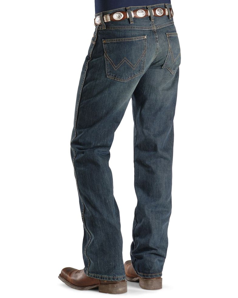 wrangler slim fit bootcut jeans