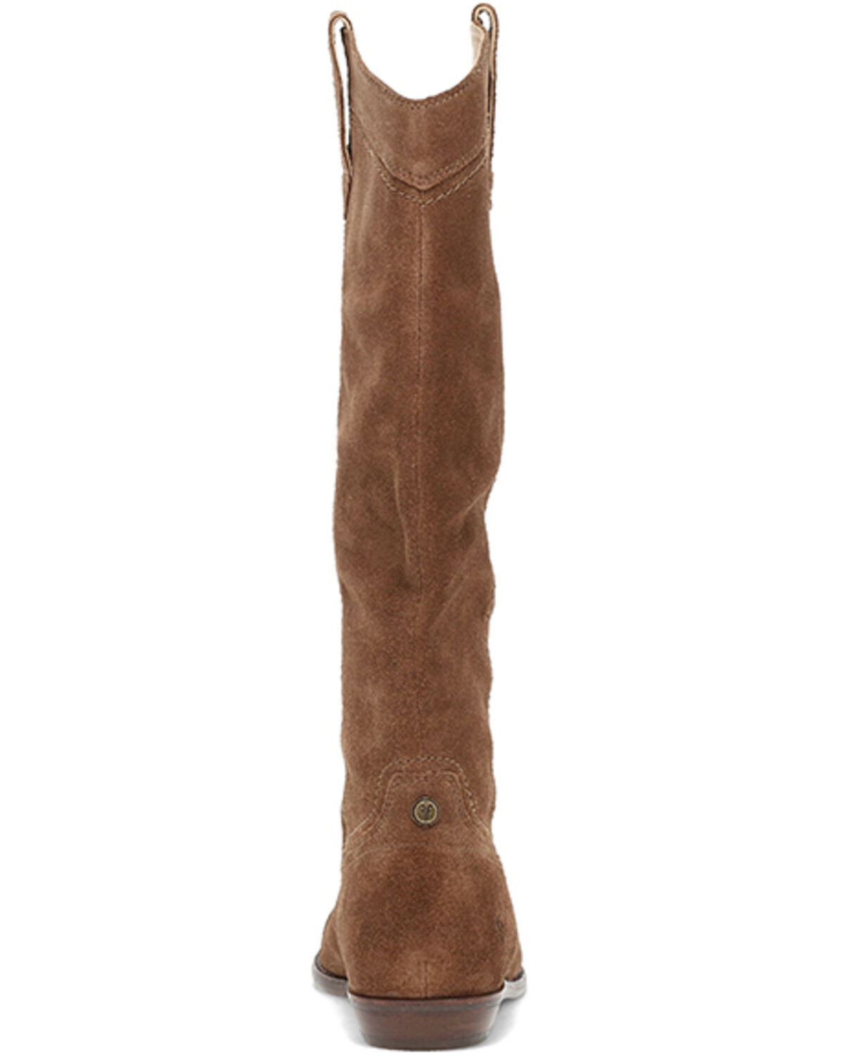 Image #5 - Frye Women's Blair Tall Western Boots - Round Toe, Bark, hi-res