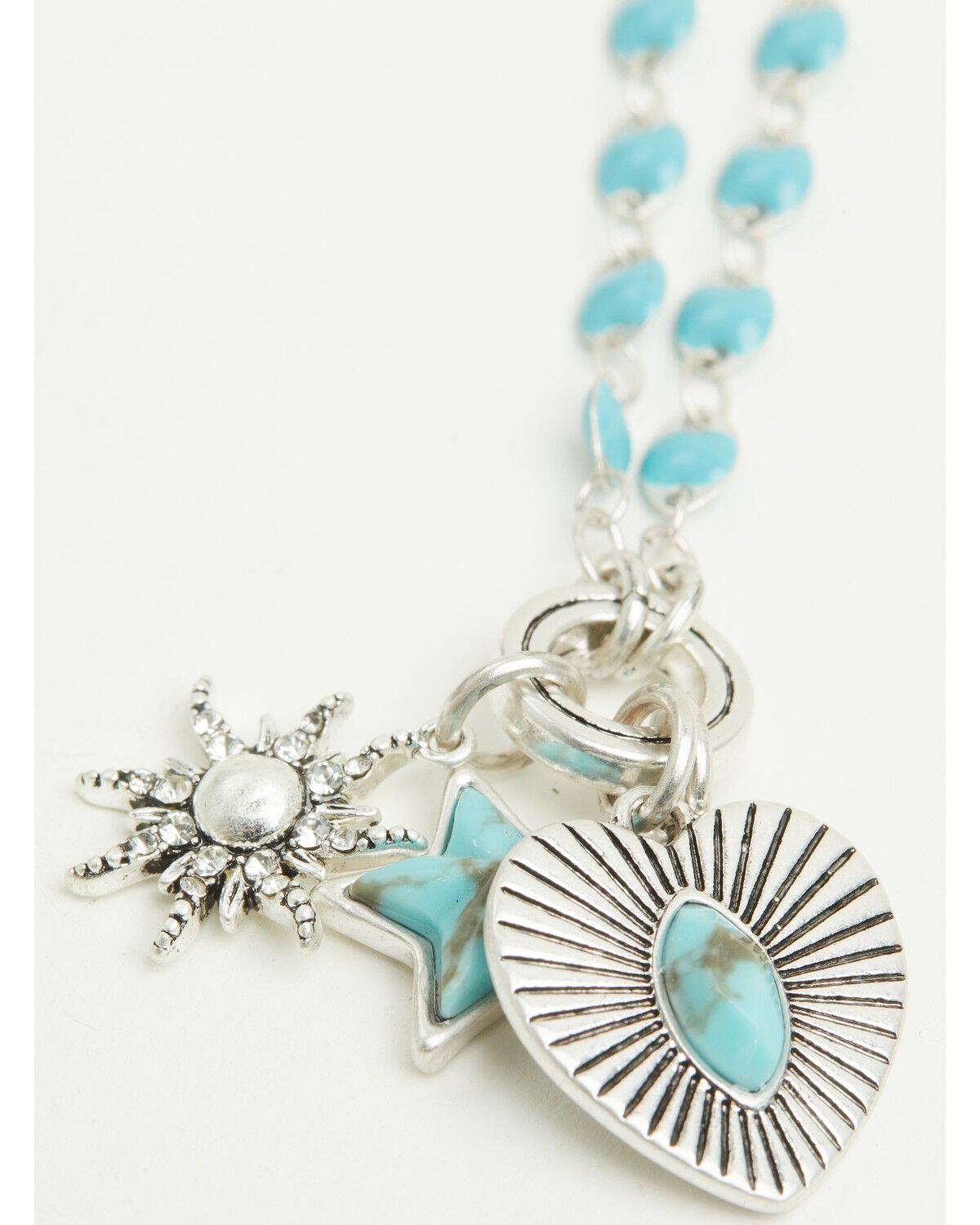 Image #2 - Lainey Wilson Women's Country Girl Pendant Necklace, Turquoise, hi-res