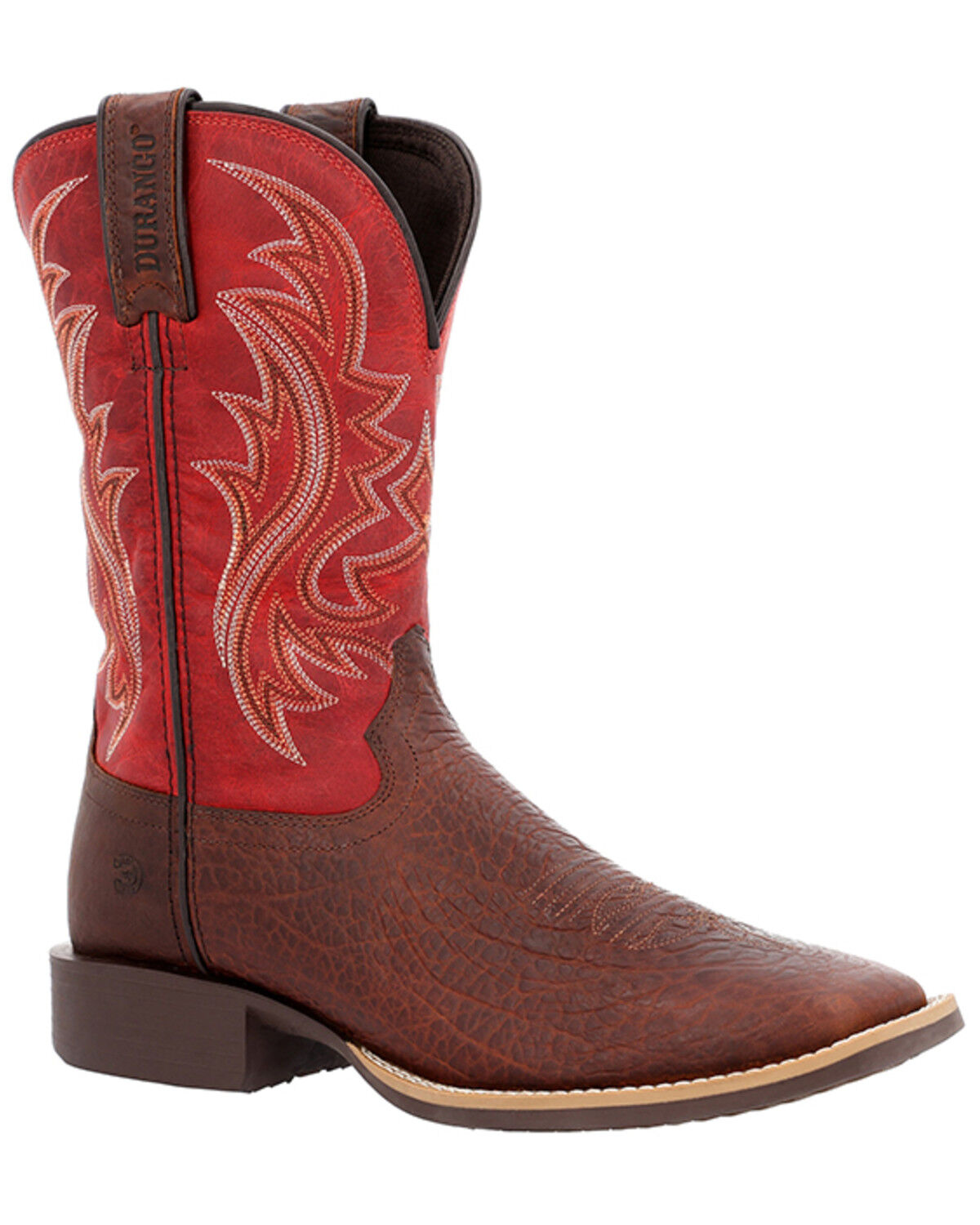 Image #1 - Durango Men's Shyloh Western Boots - Round Toe, Brown, hi-res