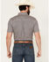 Image #4 - Cody James Men's Everett Geo Print Short Sleeve Button-Down Stretch Western Shirt - Big , White, hi-res
