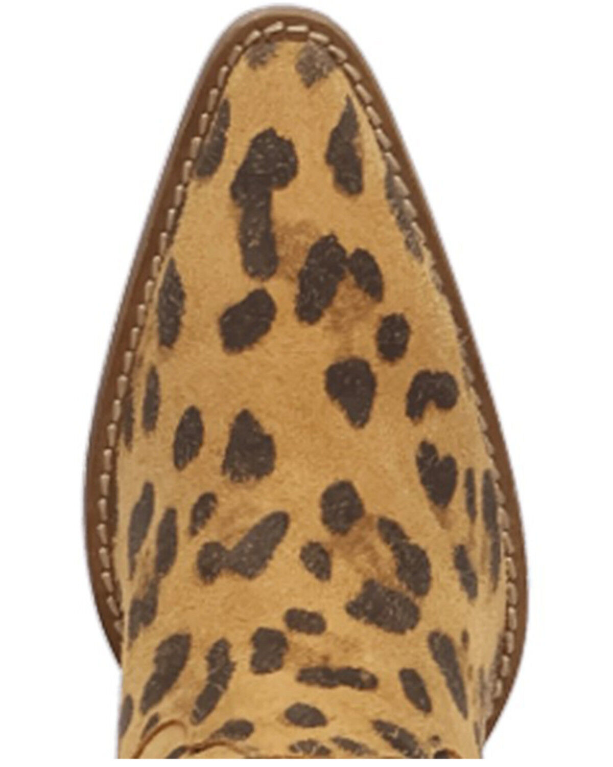 Image #6 - Dingo Women's Diva Leopard Print Thigh High Western Boots - Snip Toe, Leopard, hi-res