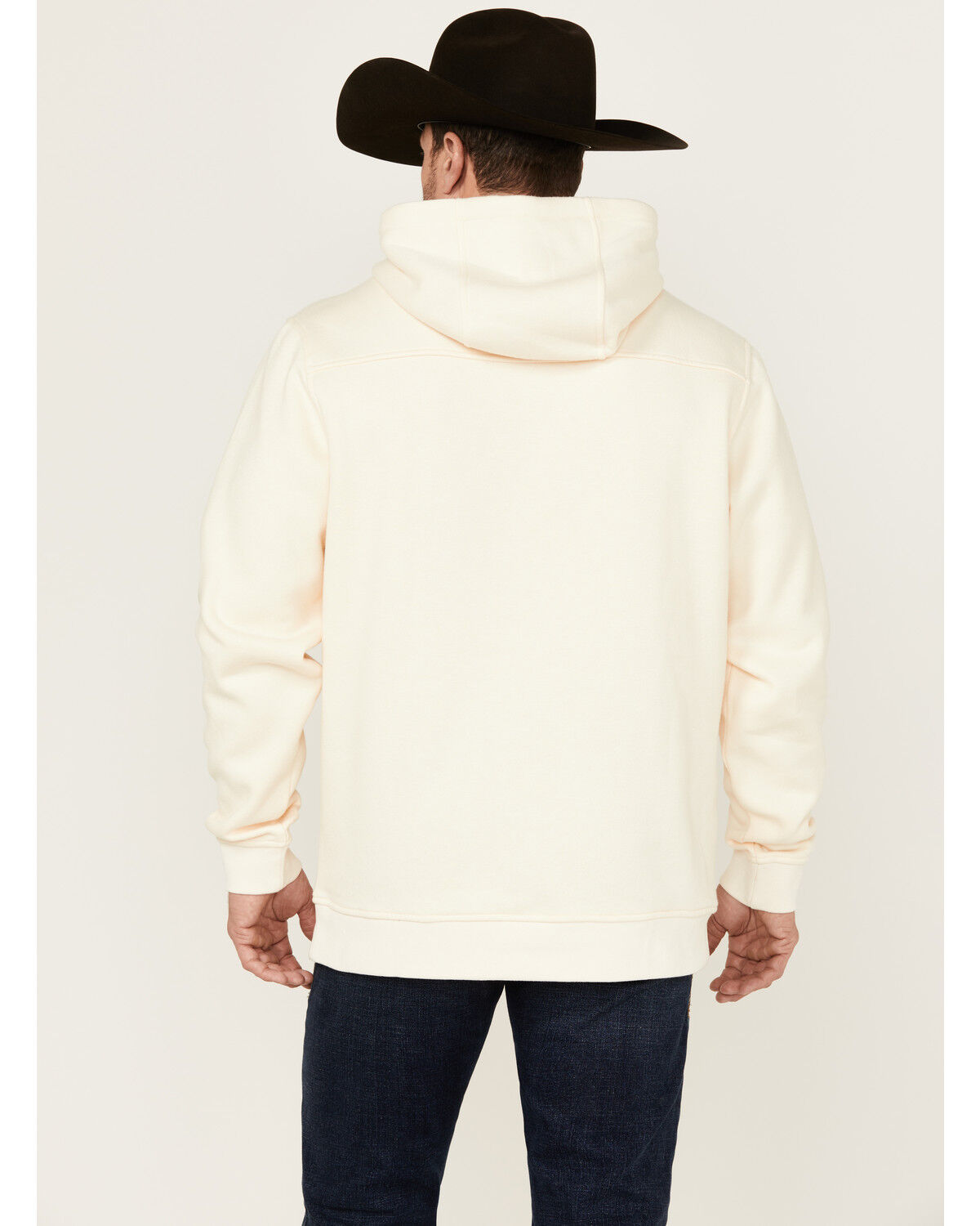 Image #4 - Kimes Ranch Men's Ripon Logo Color Block Hooded Sweatshirt, Natural, hi-res